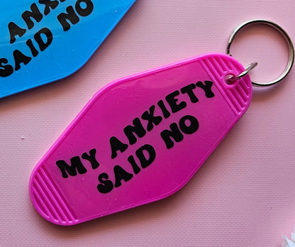 My Anxiety Keychain