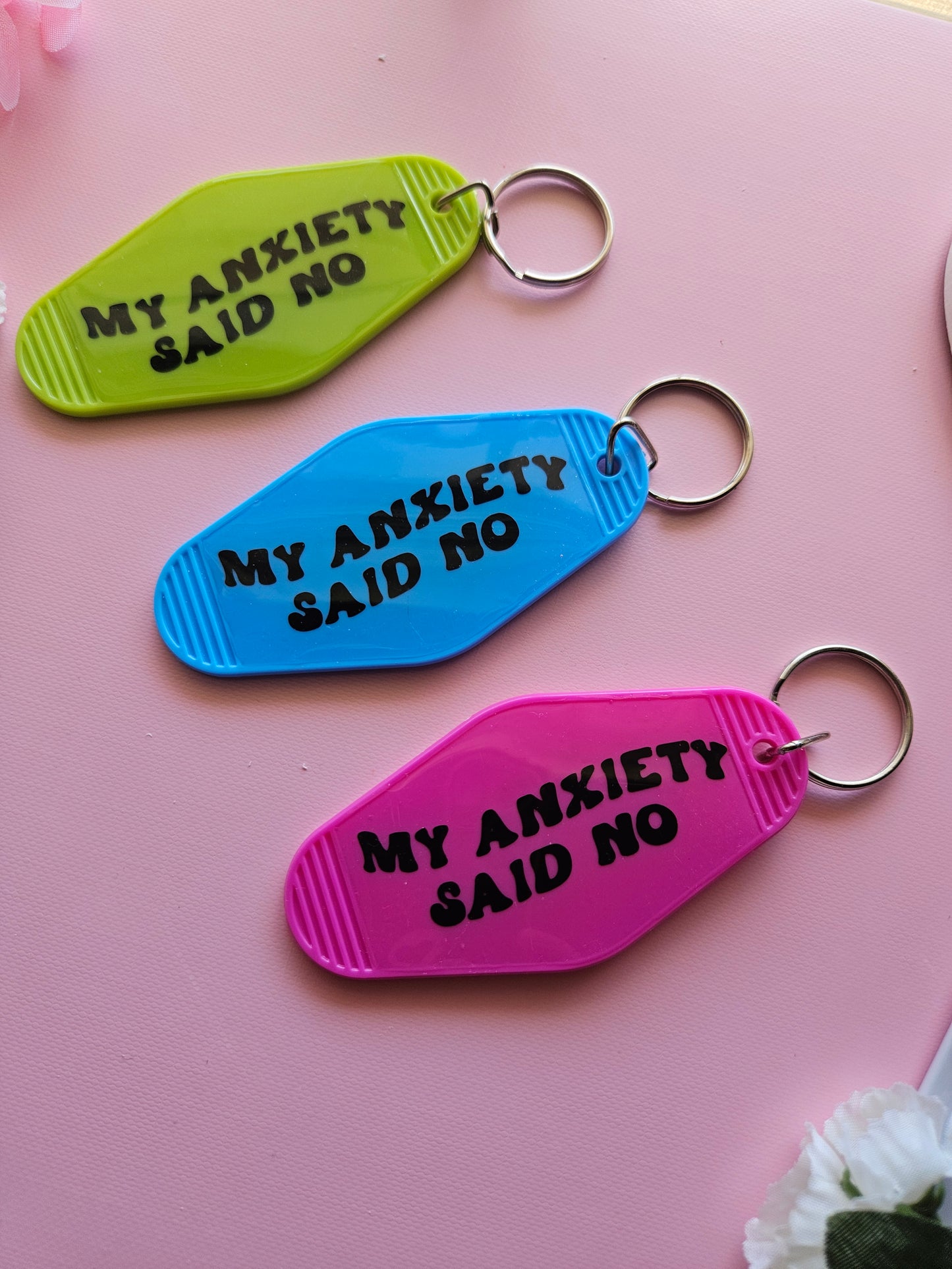 My Anxiety Keychain