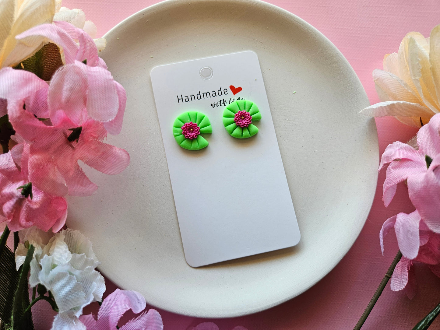 Lillypad Earrings