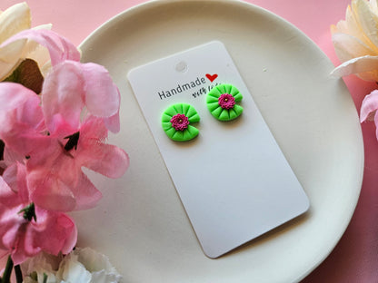 Lillypad Earrings