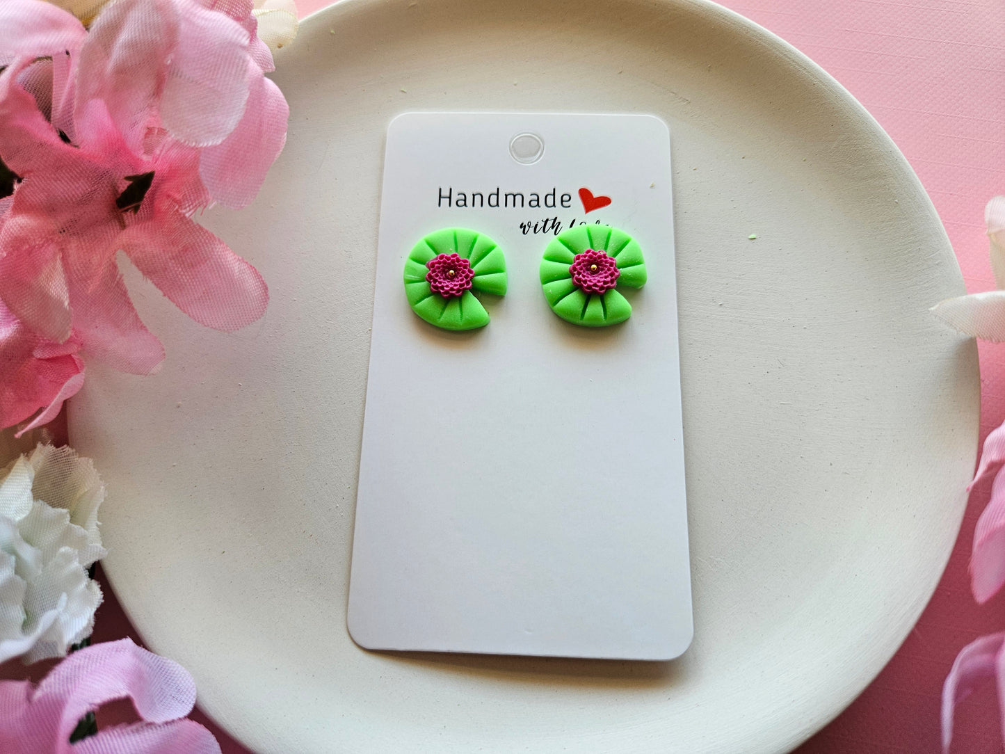 Lillypad Earrings