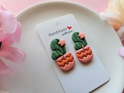 Succulent Earrings