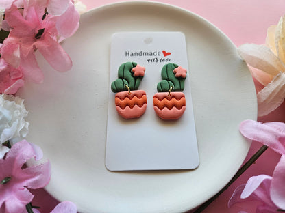 Succulent Earrings