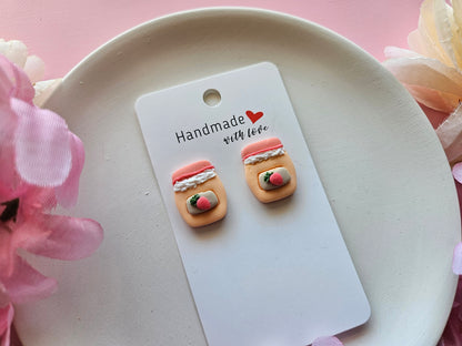 Strawberry Jar Earrings