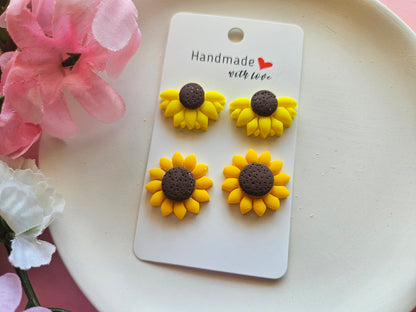 Sunflower Duo Earrings