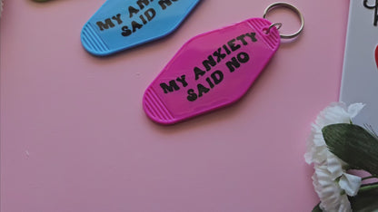 My Anxiety Keychain