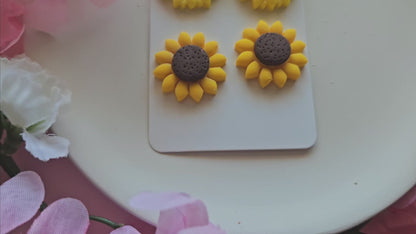 Sunflower Duo Earrings